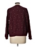 Lou & Grey Stars Burgundy Pullover Sweater Size L - photo 2