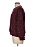 Lou & Grey Stars Burgundy Pullover Sweater Size L - photo 5