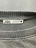 Zara Gray Short Sleeve Top Size S - photo 7