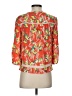 Ella Moss 100% Rayon Orange 3/4 Sleeve Blouse Size XS - photo 2
