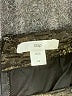 Gap 100% Polyester Metallic Black Casual Skirt Size 14 - photo 4