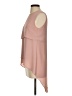 BCBGMAXAZRIA 100% Polyester Tan Pink Sleeveless Blouse Size XS - photo 5