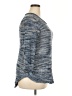 John Paul Richard 100% Acrylic Metallic Blue Pullover Sweater Size XXL - photo 4