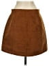 Old Navy 100% Polyester Solid Brown Casual Skirt Size 4 - photo 2