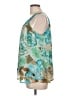 Adiva 100% Polyester Teal Sleeveless Blouse Size L - photo 5