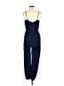 Fashion Nova Solid Blue Jumpsuit Size L - photo 2
