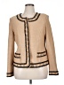 Donna Vinci Tweed Tan Jacket Size 16 - photo 1