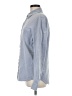 Lululemon Athletica Solid Gray Long Sleeve Button-Down Shirt Size M - photo 5