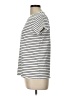 Gap Stripes Silver Short Sleeve T-Shirt Size L - photo 5
