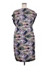 Modamix By Brandon Thomas Paisley Purple Casual Dress Size 18 - photo 2