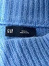 Gap Blue Pullover Sweater Size S - photo 7