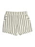 Fun2Fun 100% Cotton Stripes Ivory Shorts Size S - photo 1
