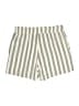 Fun2Fun 100% Cotton Stripes Ivory Shorts Size S - photo 2