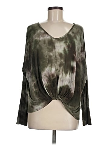 Lavender Fields Long Sleeve Blouse (view 1)
