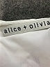 Alice + Olivia 100% Polyester Graphic Ivory Casual Dress Size S - photo 7