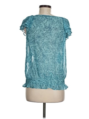 a.n.a. A New Approach Short Sleeve Blouse (view 2)