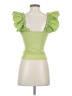 Shein Green Sleeveless Blouse Size S - photo 2