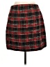 Ann Taylor LOFT 100% Polyester Plaid Red Formal Skirt Size 6 - photo 2