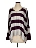 Mystree Stripes Purple Pullover Sweater Size S - photo 1