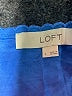 Ann Taylor LOFT 100% Polyester Blue Tank Top Size L - photo 7