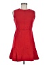 Ellelauri Solid Red Cocktail Dress Size M - photo 1