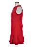 Ellelauri Solid Red Cocktail Dress Size M - photo 5