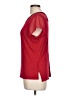Worthington Red Short Sleeve Top Size L (petite) - photo 5