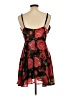 Shein 100% Polyester Floral Red Cocktail Dress Size L - photo 2