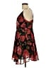 Shein 100% Polyester Floral Red Cocktail Dress Size L - photo 5