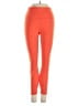 Fabletics Color Block Orange Active Pants Size S - photo 1