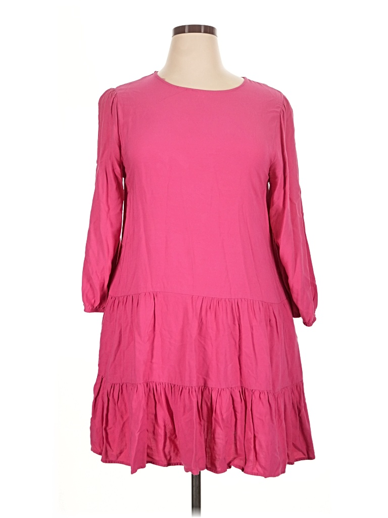 Pre-owned Shinestar Casual Dress In Pink