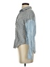 Free People 100% Rayon Stripes Blue Long Sleeve Blouse Size XS - photo 5