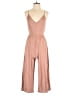 Sienna Sky Solid Tan Jumpsuit Size S - photo 1