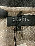 Gracia Metallic Silver 3/4 Sleeve Top Size L - photo 6