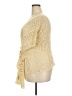 Unbranded 100% Polyester Yellow Tan Poncho Size XXL (estimated) - photo 5