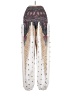 Unbranded 100% Polyester Ivory Casual Pants Size S (estimated) - photo 2