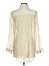 Chico's 100% Rayon Ivory Long Sleeve Blouse Size L - photo 2