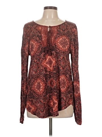 Lucky Brand Long Sleeve Blouse (view 1)