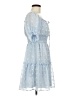 Unbranded 100% Polyester Blue Cocktail Dress Size M - photo 4