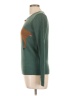 Love By Design 100% Acrylic Graphic Green Pullover Sweater Size L - photo 5