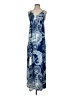 ECI Paisley Blue Casual Dress Size S - photo 1