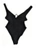 Cupshe Solid Black One Piece Swimsuit Size XS - photo 2