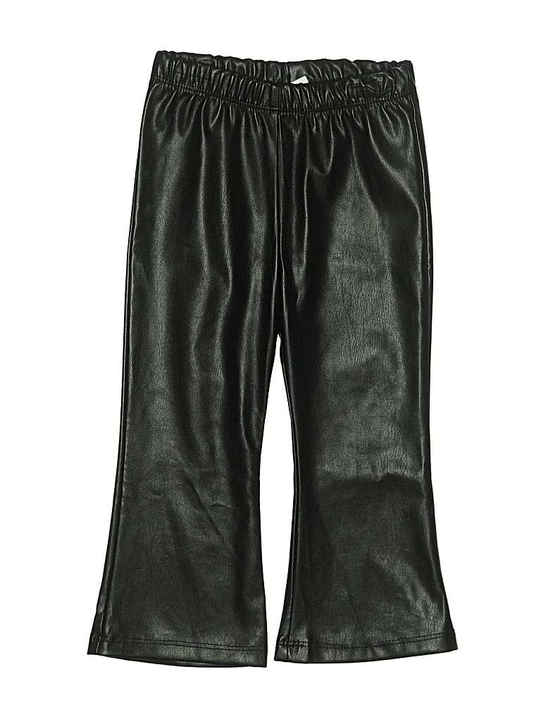 Pre-owned Little Lass Kids' Casual Pants In Black