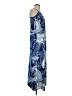 ECI Paisley Blue Casual Dress Size S - photo 4
