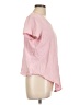 Madewell Pink Knot-Front Tee Size L - photo 4