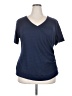 Unbranded Blue Short Sleeve T-Shirt Size 2X - photo 1