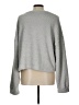 Moa Moa Metallic Gray Pullover Sweater Size L - photo 2