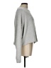 Moa Moa Metallic Gray Pullover Sweater Size L - photo 4