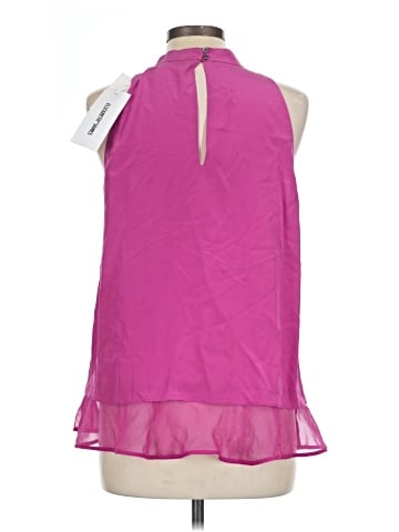 Elizabeth and James Sleeveless Silk Top (view 2)
