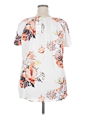 SimpleFun Short Sleeve Blouse (view 2)